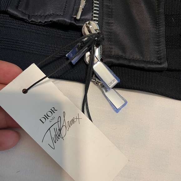 Dior x Judy Blame 2 color Split Bomber Jacket - Picture 7 of 10